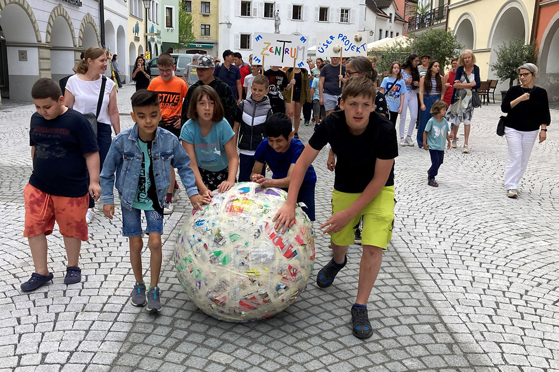 Kunstprojekt Im Zentrum